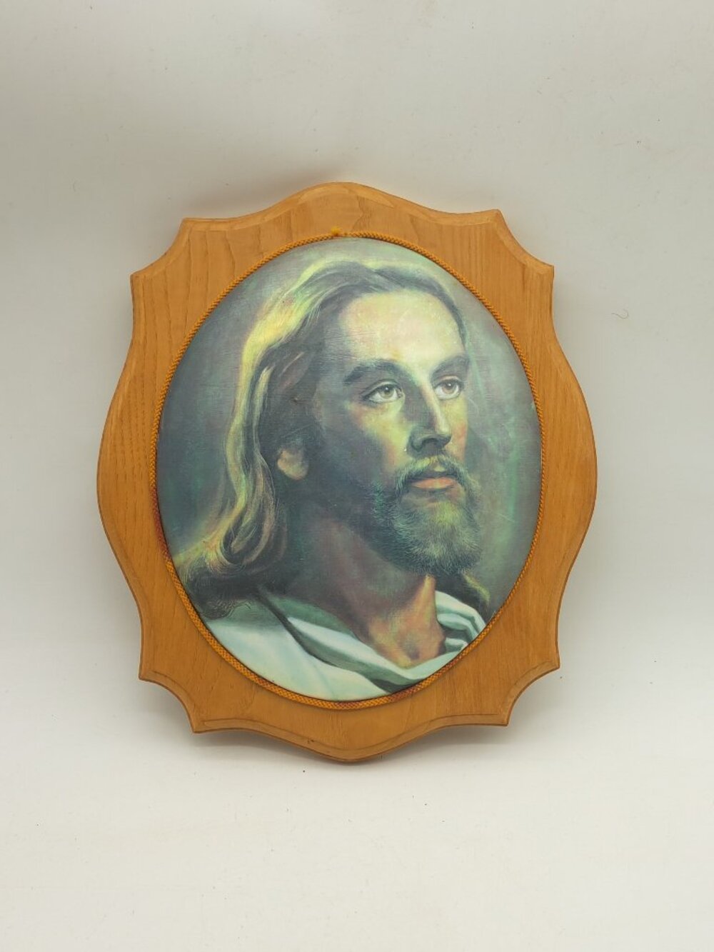 Head Of Christ Wooden Plaque